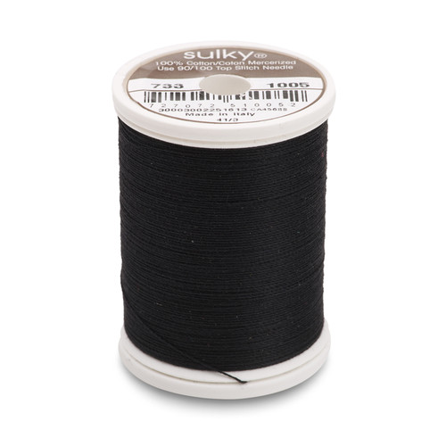 Sulky Invisible Polyester Thread - Smoke - 2,200 yd. Spool