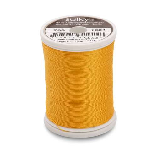 Sulky Cotton 12wt Thread True Red #1039 330yd Spool