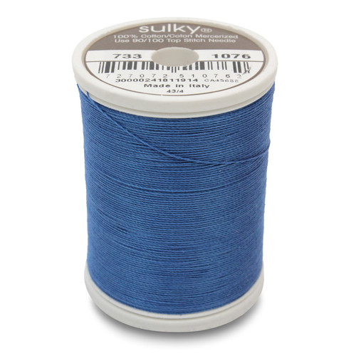 Sulky 30 Wt. Cotton Thread - Royal Blue - 500 yd. Spool