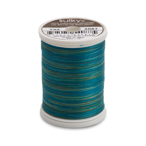 Sulky 30 Wt. Cotton Blendables Thread - Midnight Sky - 500 yd. Spool