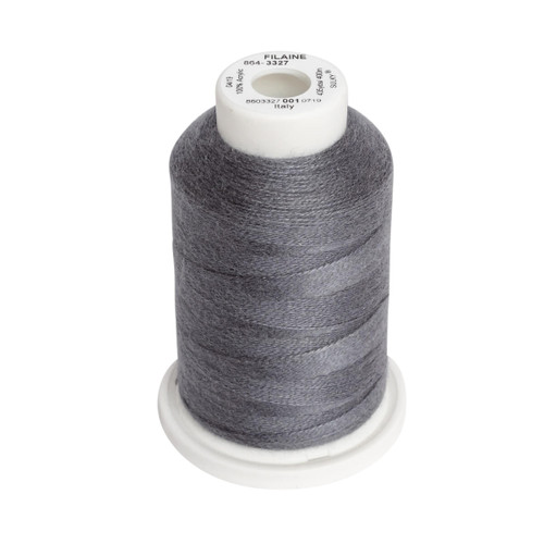 Sulky Filaine 12 Wt. Acrylic Thread - Medium Dark Gray - 435 yd. Maxi Spool