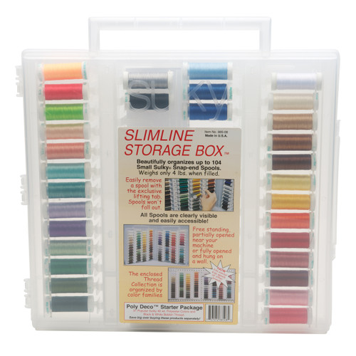 Sulky Embroidery Thread and Slimline Storage Box