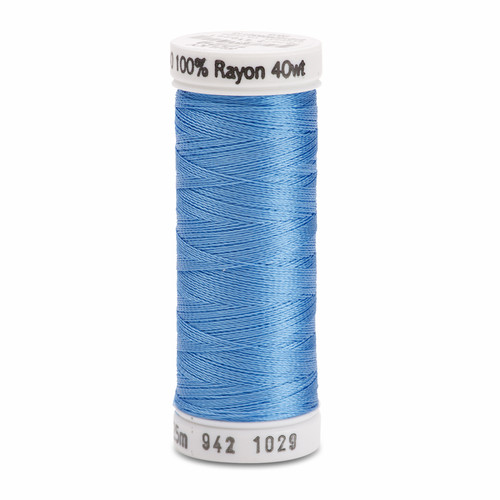 Sulky 40 wt 5500 Yard Rayon Thread - 940-2247 - Blue/Lav/Red/Yel/Grn