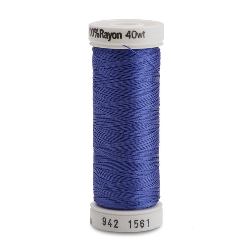 Sulky Thread 40wt Sliver Metallic Nylon/Polyester 215d 250y Jade/Purple -  727072170225