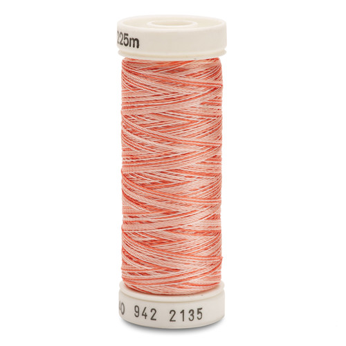 Lot 75 Spools Sulky Thread Ultra Twist Variegated Rayon in Slimline Storage  Box