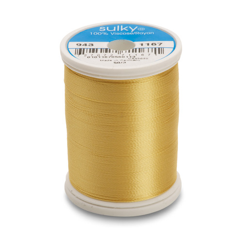 Sulky 40 wt 1500 Yard Rayon Thread - 944-1071 - Off White