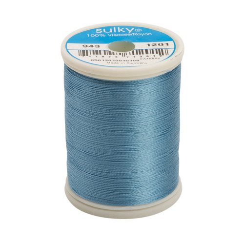 1134 Peacock Blue - Sulky Rayon 40wt Thread 850yd