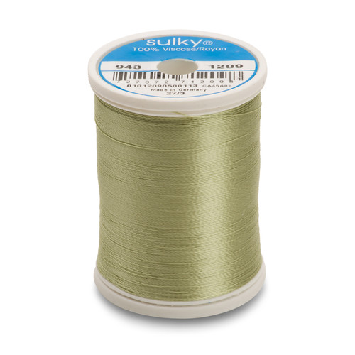 Sulky Filaine 12 Wt. Acrylic Thread - Pure White - 435 yd. Maxi Spool