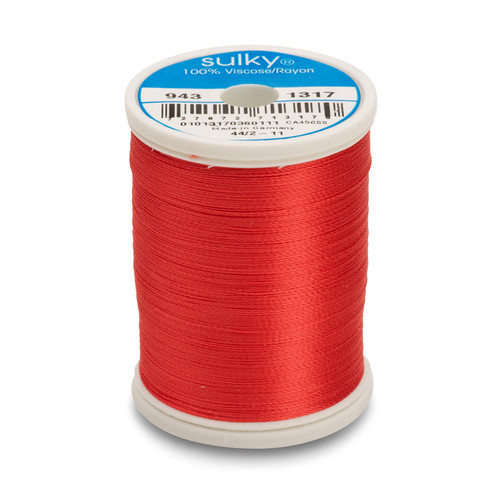 Sulky 40 wt 5500 Yard Rayon Thread - 940-1535 - Team Blue