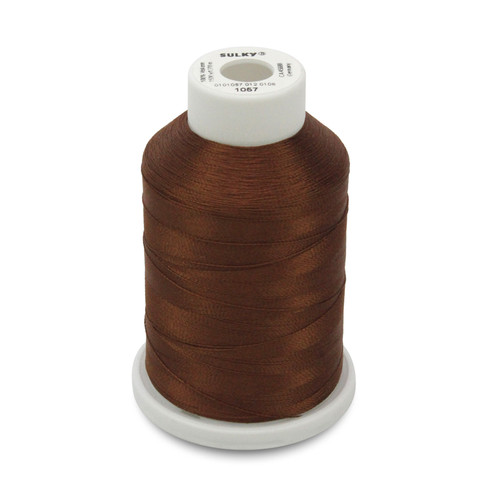 Sulky 40 wt 850 Yard Rayon Thread - 943-1059 - Dark Tawny Brown – Carolina  Thread Place