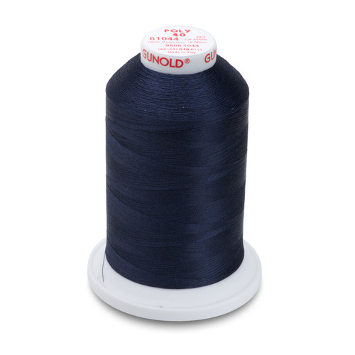 Sulky 40 Wt. Poly Deco Thread - Midnight Blue - 5,500 yd. Cone