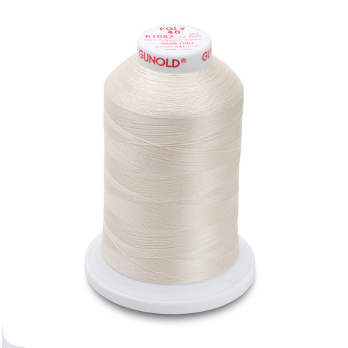 Sulky 12 Wt. Cotton Thread - Ecru - 2,100 yd. Jumbo Cone