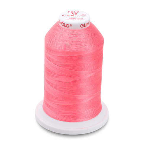 TS18 Neon Coral Pink Polyester Thread Threads 3000yds [TS18] - $6.50 :  Angeltrim supply sequin bead applique, venice applique, chinese frog  button, trim lace, hotfix rhinestone,garment accessories