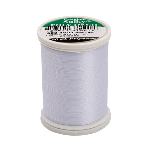 Sulky 40 wt 5500 Yard Rayon Thread - 940-1001 - Bright White – Carolina  Thread Place