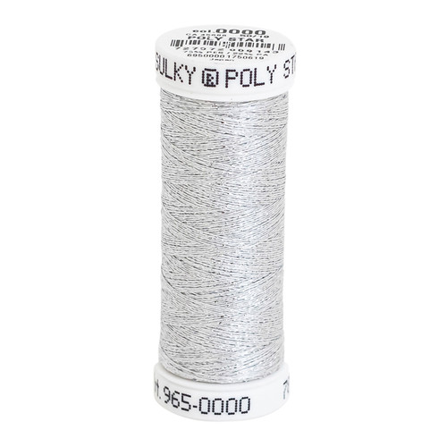 Sulky Metallic Thread - Multi- Silver & Black