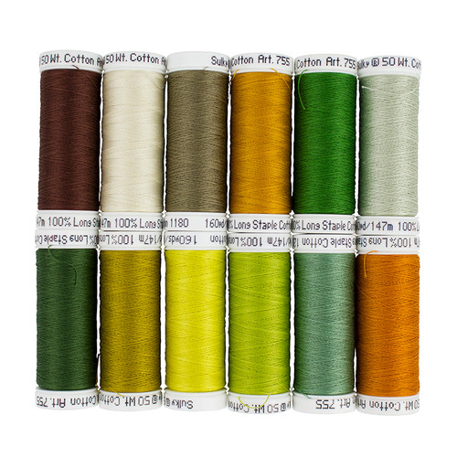 Off-White Thread Set of 4 Sulky Solid Cotton Thread Spools - 12wt. – Seed  Stitch Studio