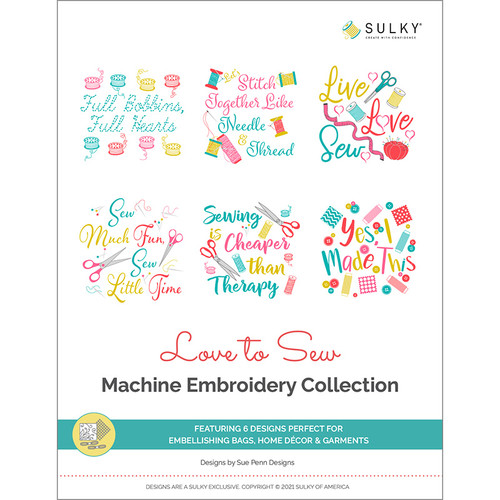 Love to Craft: Yarn - Machine Embroidery Design