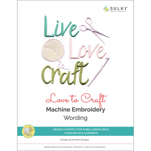 Love to Craft: Yarn - Machine Embroidery Design