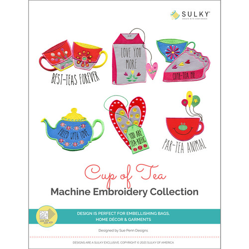 ITH Holiday Gift Tag: Presents Machine Embroidery Design - 2 Sizes