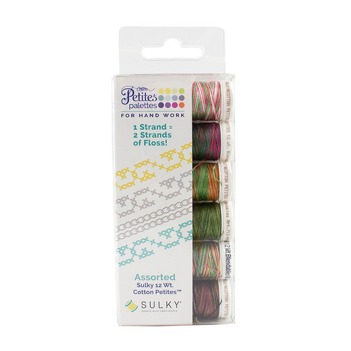 Sulky 12 wt Cotton Petites Thread - Greens Palette – The Shiplap Quilt Shop  & Coffee House