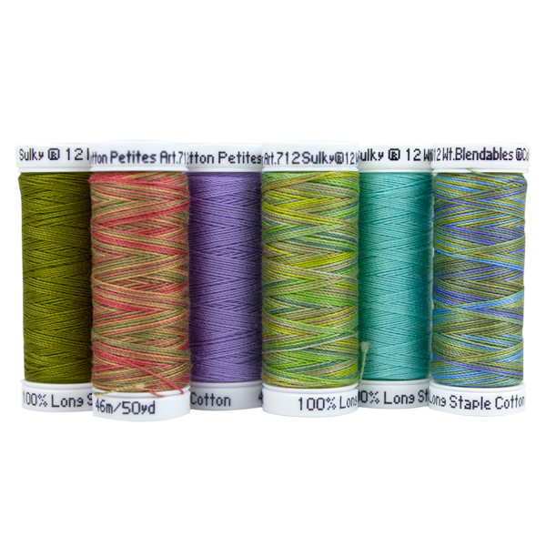Sulky 12 wt Cotton Petites Thread #1030 Periwinkle - 50 yds in 2023