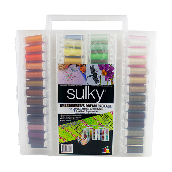 ＊handmade＊no.232 Original Slimline Thread Storage Box - 40 Wt. Rayon