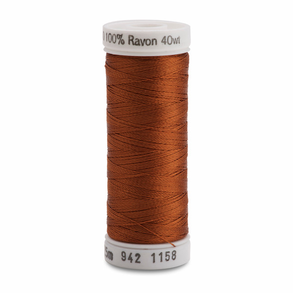 Sulky 40 Wt. Rayon Thread- Dk. Maple - 250 yd. Spool