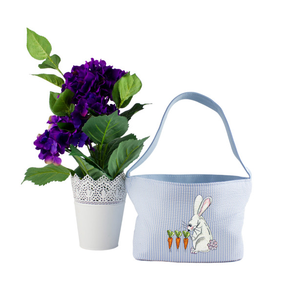 Easter Bucket Embroidery Blanks