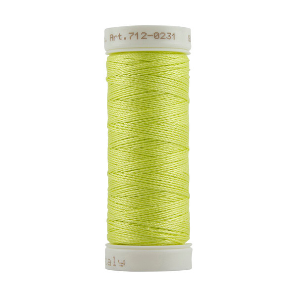 Sulky 12 Wt. Cotton Petites Thread - Neon Yellow - 50 yd. Spool