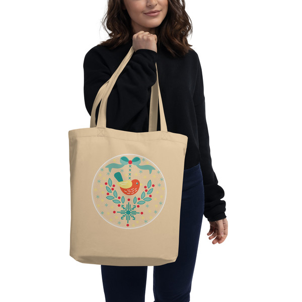 Eco Tote Bag - Holiday Spirit: Presents - Sulky.com