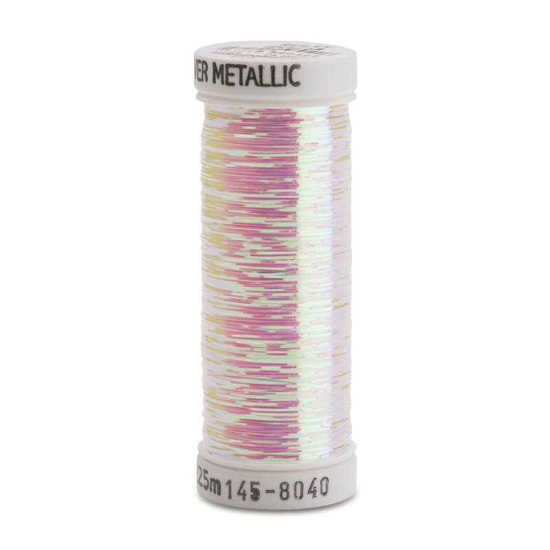 Sulky Metallic Thread, Silver/Icy Green 7025 – Benzie Design