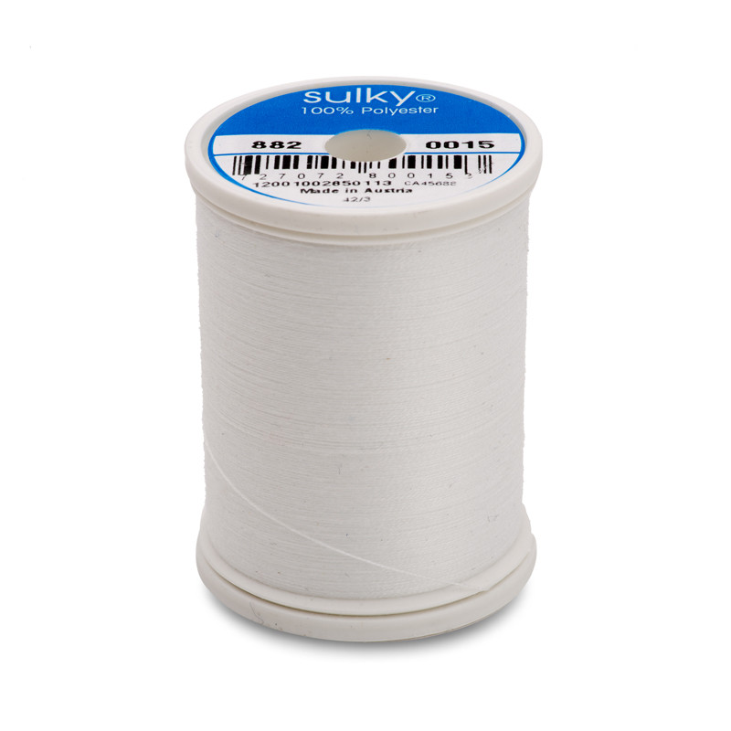 Polyester Thread Size #1: White