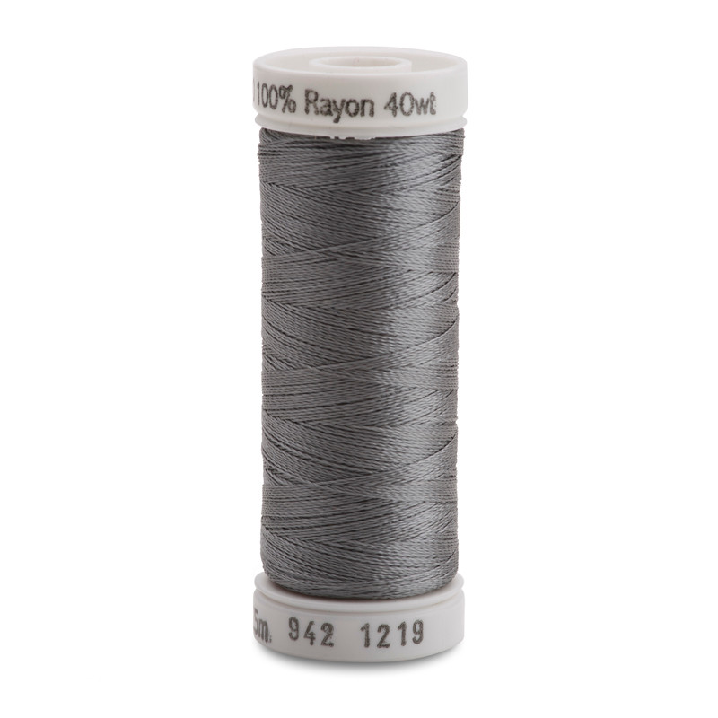 Sulky 40 Wt. Rayon Thread- Gray - 250 yd. Spool