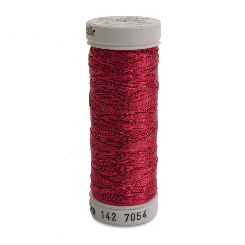 Sulky Metallic Thread Red