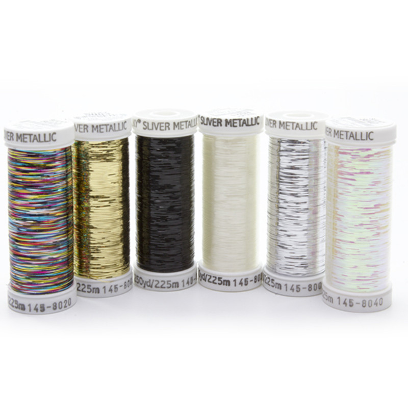  Sulky Silver Metallic Thread 250yd-Opalescent
