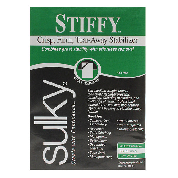Sulky Stiffy™ Stabilizer - 20'' x 1 yd. Pkg