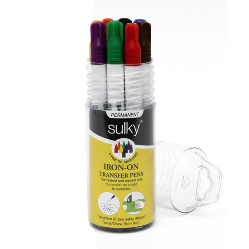 Sulky Iron-On Transfer Pens 8/Pkg