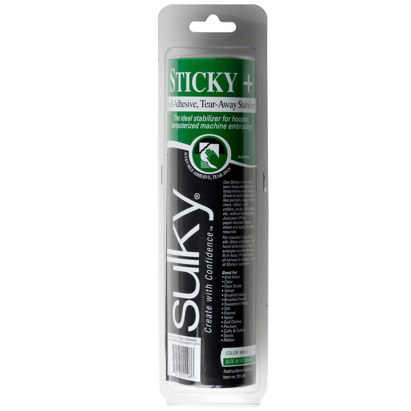 8.25X6yd - Sticky Self-Adhesive Tear-Away Stabilizer Roll - Sulky