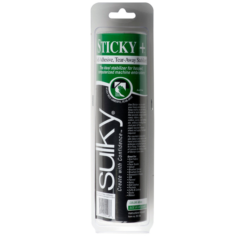 Stick N Stitch Self Adhesive Wash Away Stabilizer