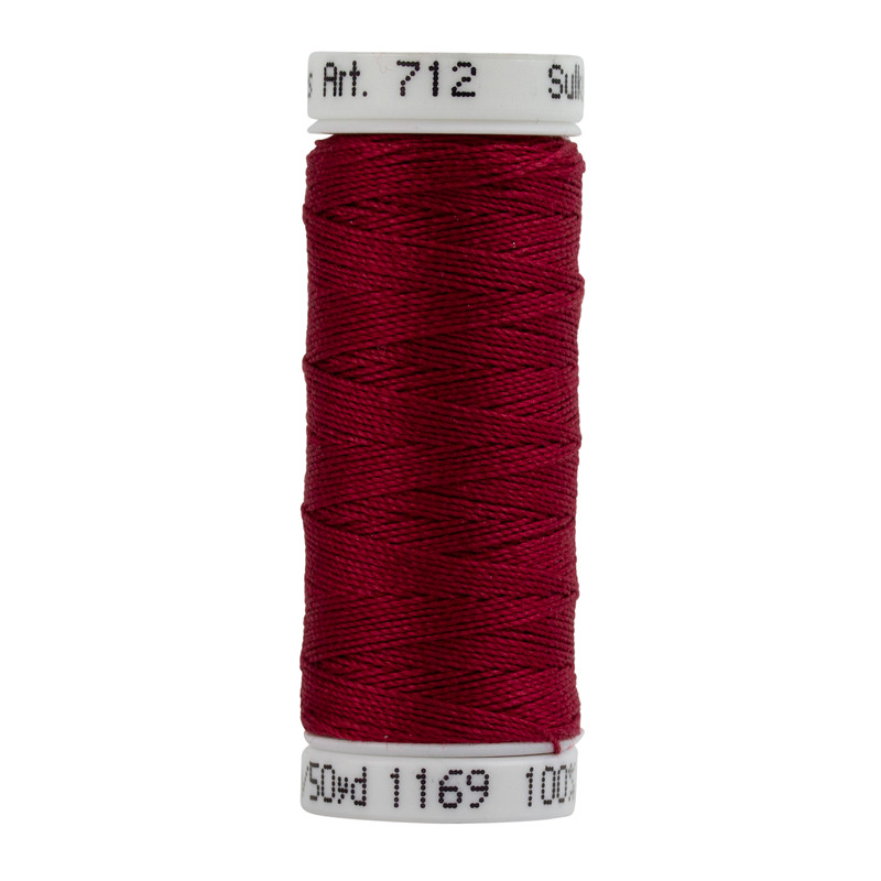 Sulky 712-1169 Cotton Thread Petites 12wt 50yd Bayberry Red