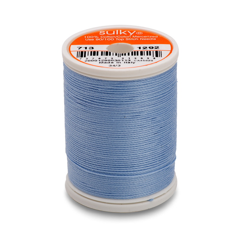 Sulky Cotton Thread 12wt 330yd Heron Blue
