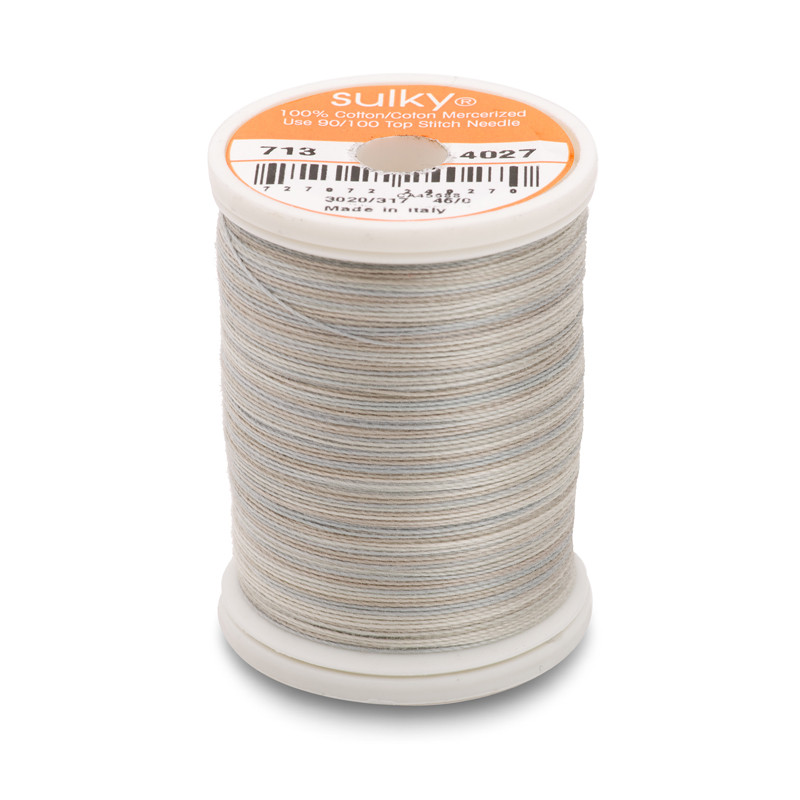 Sulky 12 Wt. Cotton Blendables - Heather - 2,100 yd. Jumbo Cone