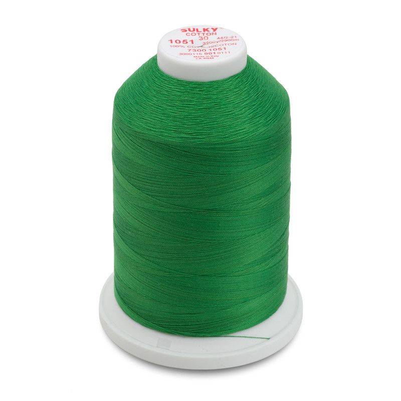 Sulky 30 Wt. Cotton Thread - Med. Purple - 3,200 yd. Jumbo Cone