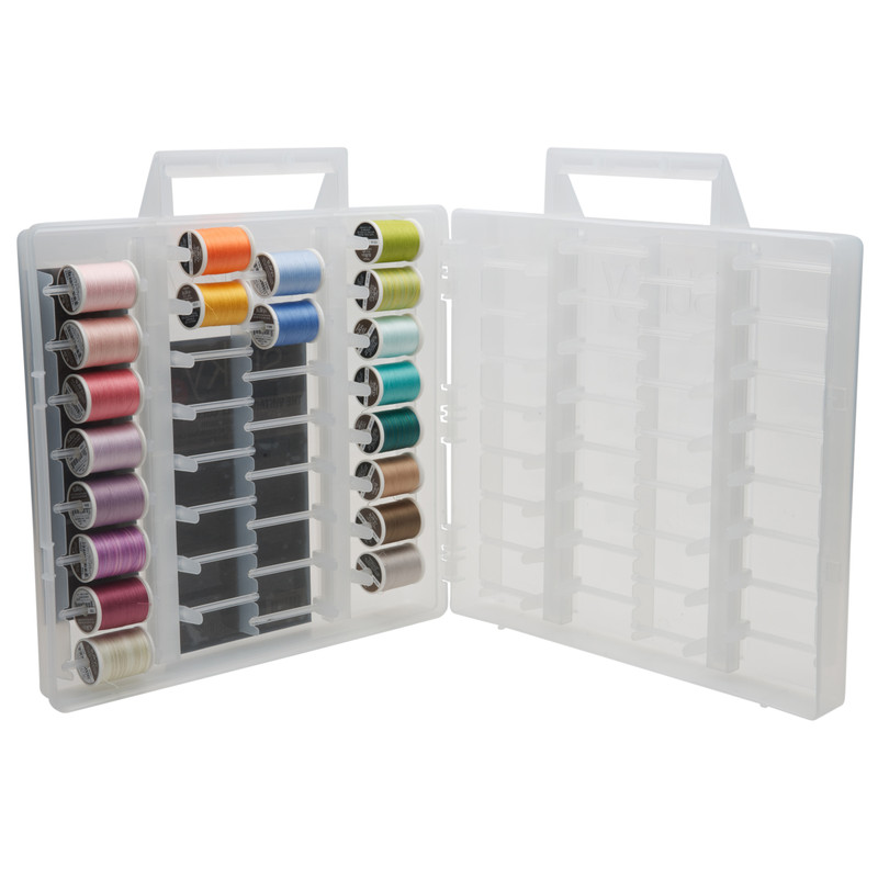 Universal Slimline Thread Storage Box - 12 Wt. Cotton Thread Dream ...