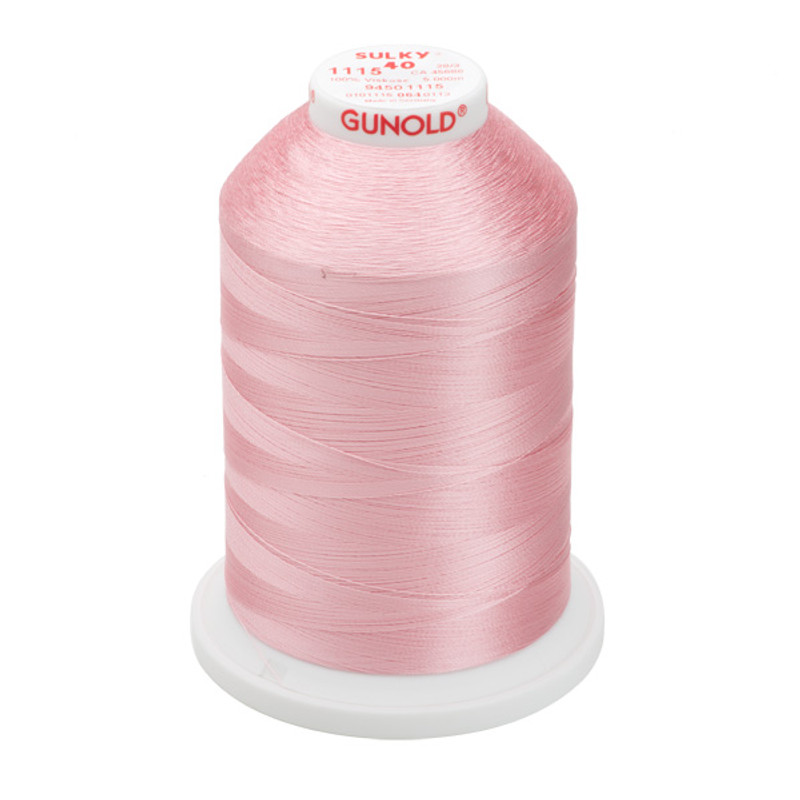 Sulky 40 wt 5500 Yard Rayon Thread - 940-2122 - Baby Pink Var