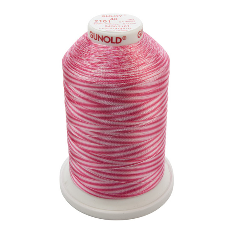Sulky 40 Wt. Rayon Thread- Christmas Red - 5,500 yd. Jumbo Cone