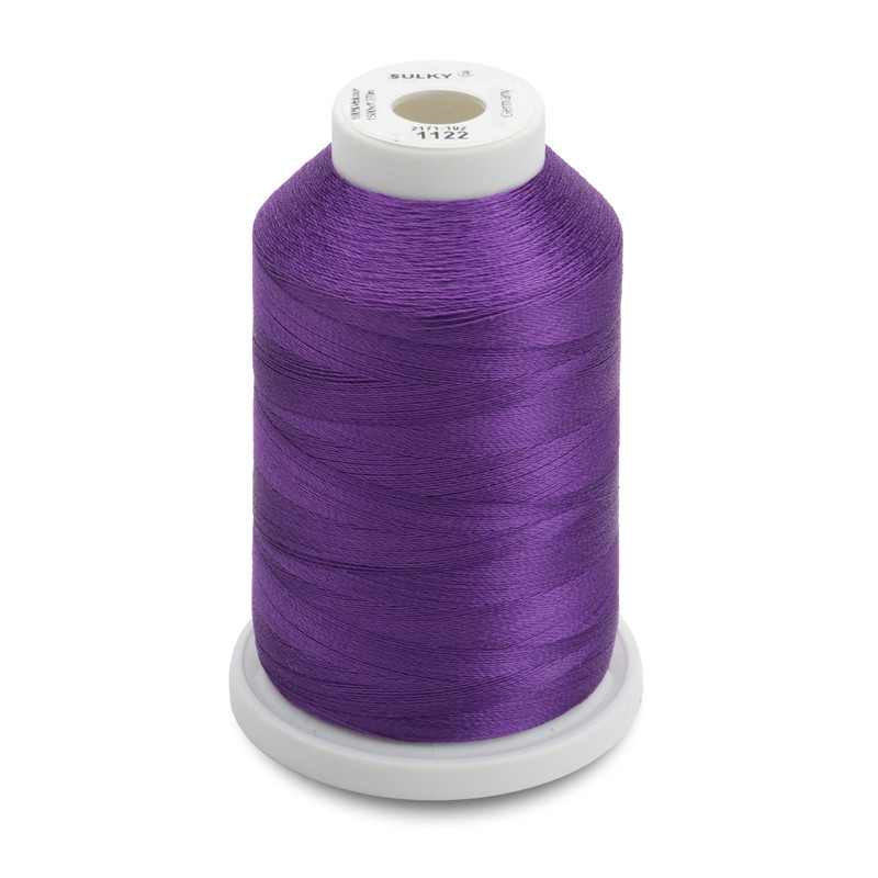 1122 Purple - Sulky Rayon 40wt Thread 1500yd