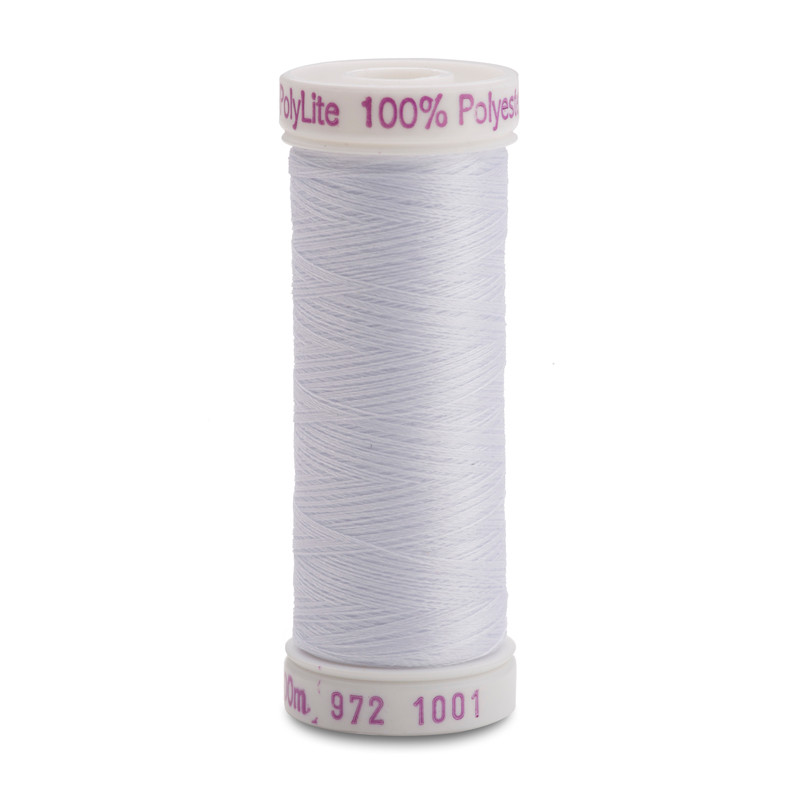 Sulky of America 60wt Solid PolyLite Thread, 1650 yd, Black