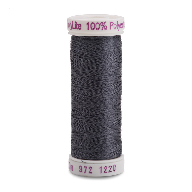 Sulky 60 Wt. PolyLite Thread - Charcoal Gray - 440 yd. Spool