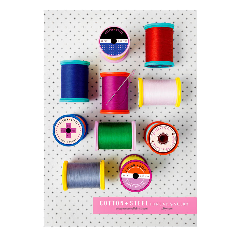 Sulky Cotton + Steel Real Thread Color Card